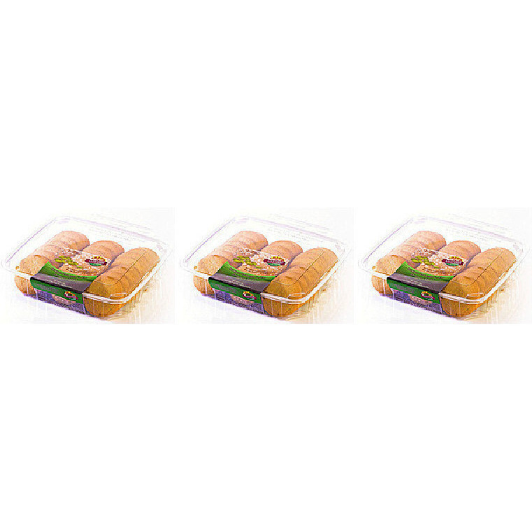 Pack of 3 - Crispy Nan Khatai Cardamom Cookies - 350 Gm (13 Oz)