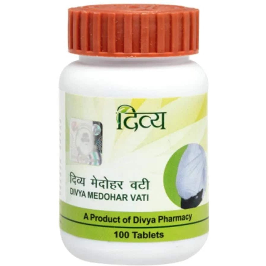 Pack of 3 - Divya Medohar Vati 100 Tablets - 70 Gm (2.5 Oz)