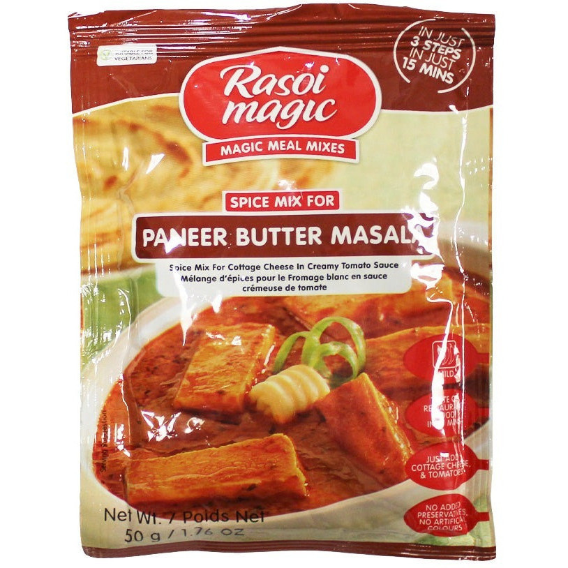 Pack of 2 - Rasoi Magic Paneer Butter Masala - 50 Gm (1.76 Oz)