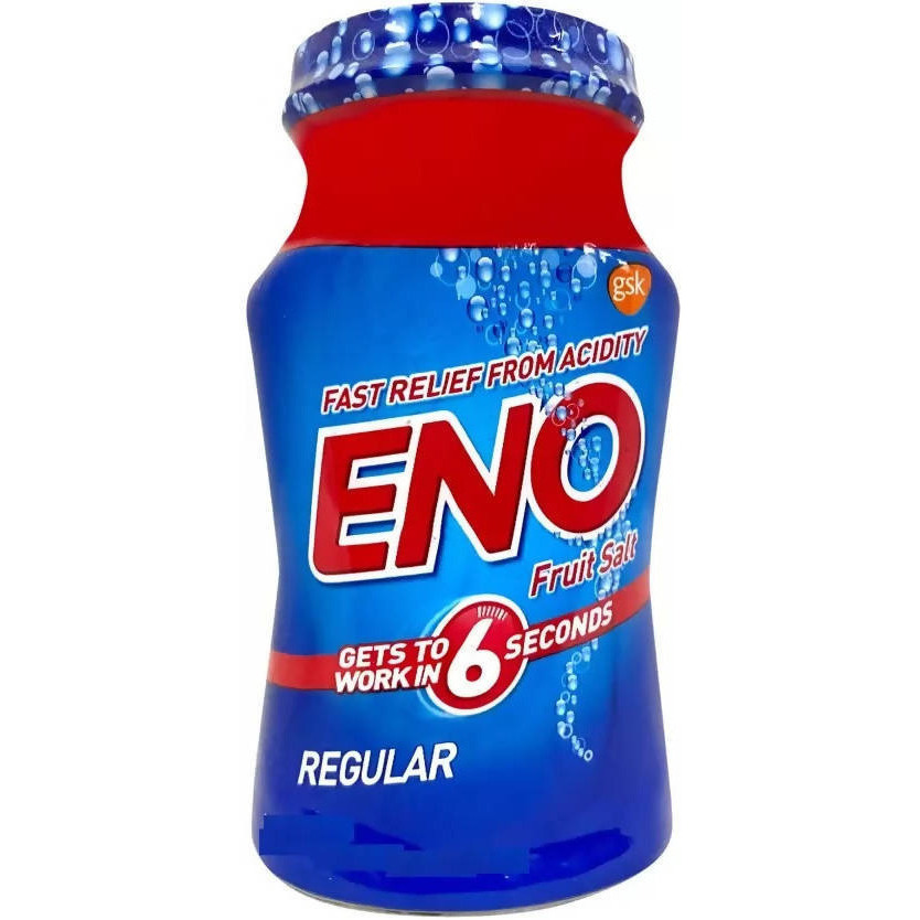 Pack of 4 - Eno Fruit Salt Regular - 100 Gm (3.5 Oz)