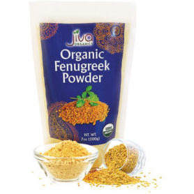 Pack of 2 - Jiva Organics Organic Fenugreek Powder - 200 Gm (7 Oz)