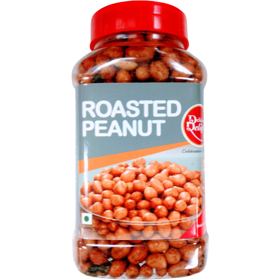 Pack of 4 - Delicious Delights Roasted Peanuts - 300 Gm (10.58 Oz)