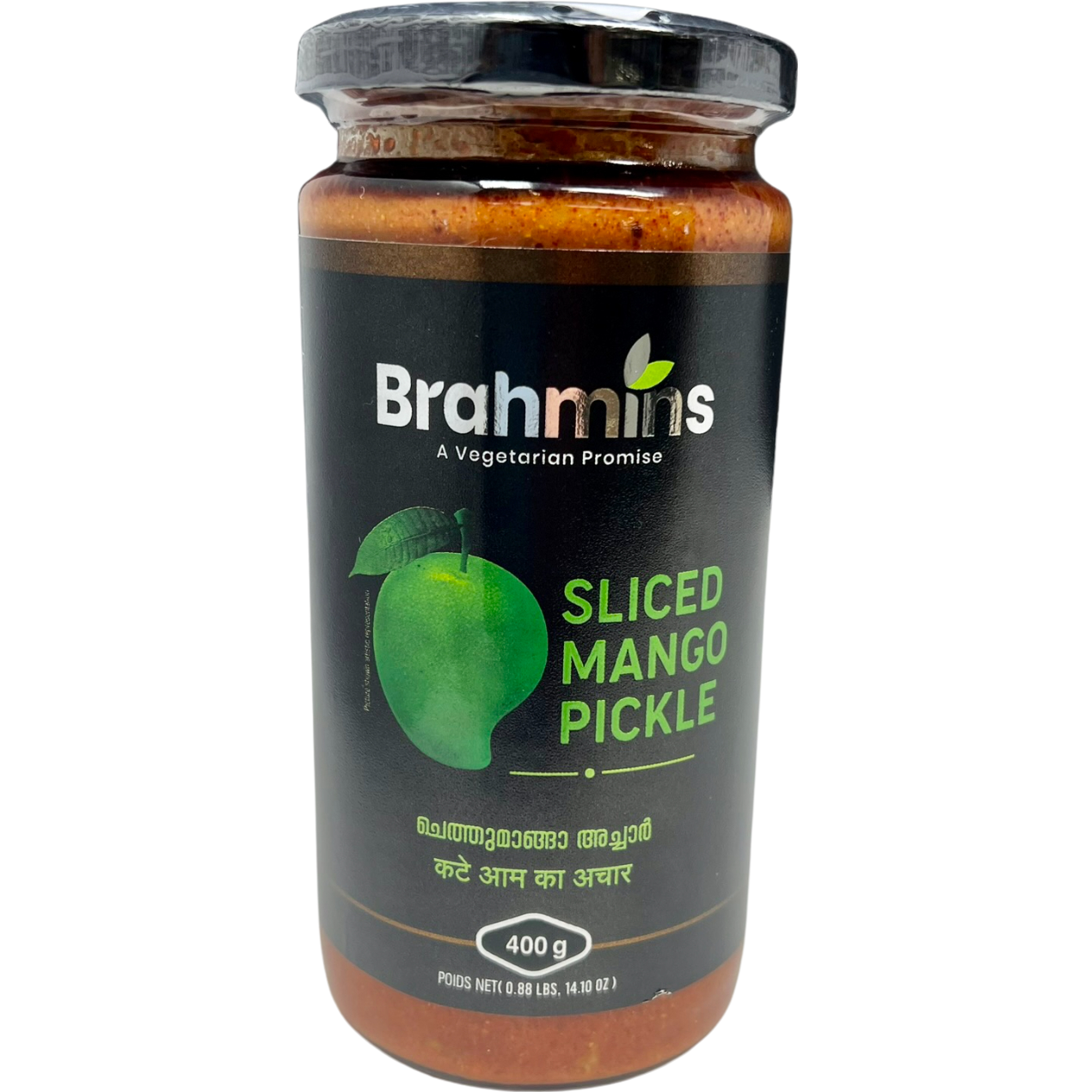Pack of 2 - Brahmins Sliced Mango Pickle - 400 Gm (14.1 Oz)
