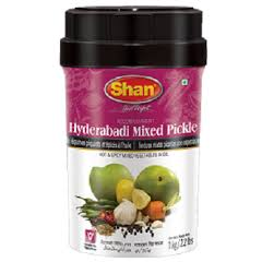 Pack of 2 - Shan Haderabadi Mixed Pickle - 1 Kg (2.2 Lb)