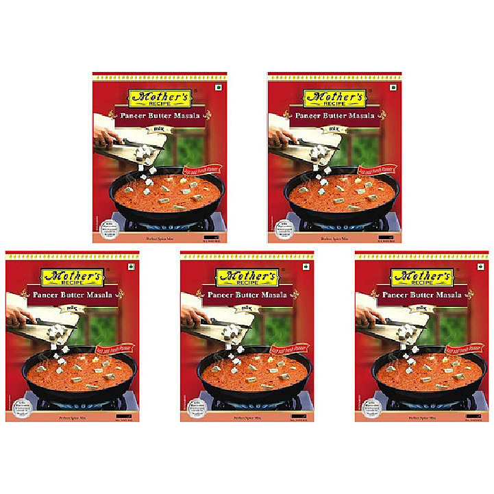 Pack of 5 - Mother's Recipe Paneer Butter Masala - 75 Gm (2.6 Oz)