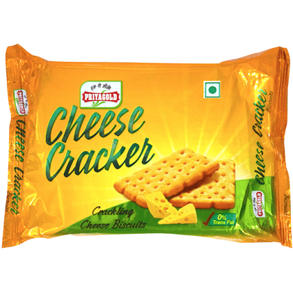 Pack of 4 - Priyagold Cheese Cracker - 500 Gm (1.1 Lb)