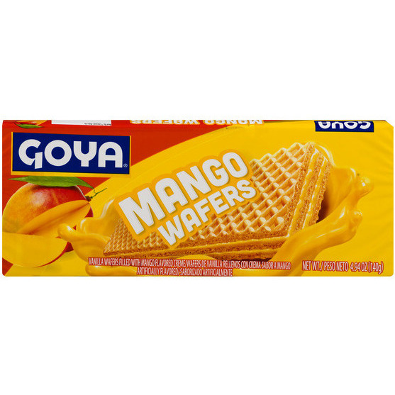 Pack of 3 - Goya Mango Wafers - 140 Gm (4.94 Oz)