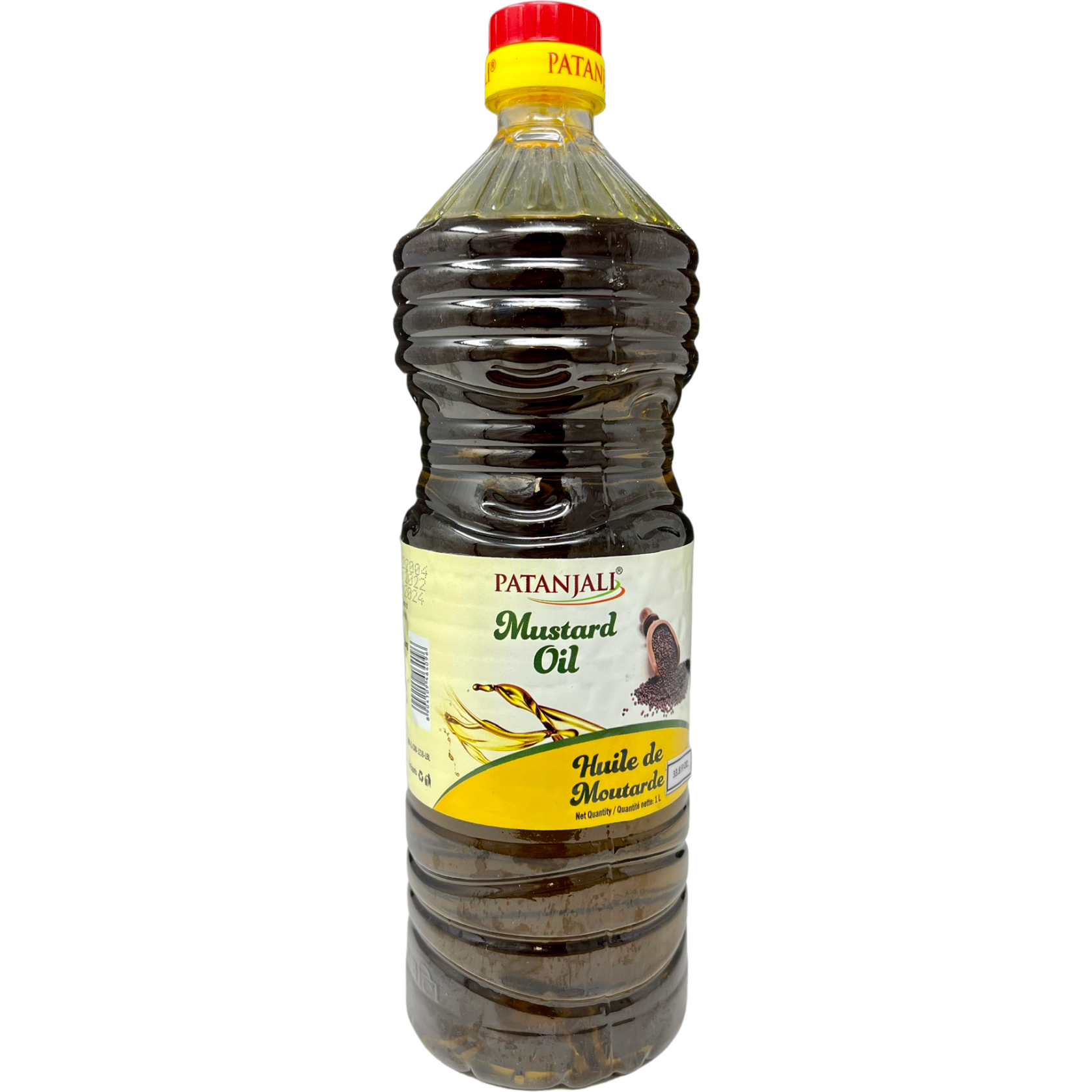 Pack of 5 - Patanjali Mustard Oil - 1 L (33.8 Fl Oz)