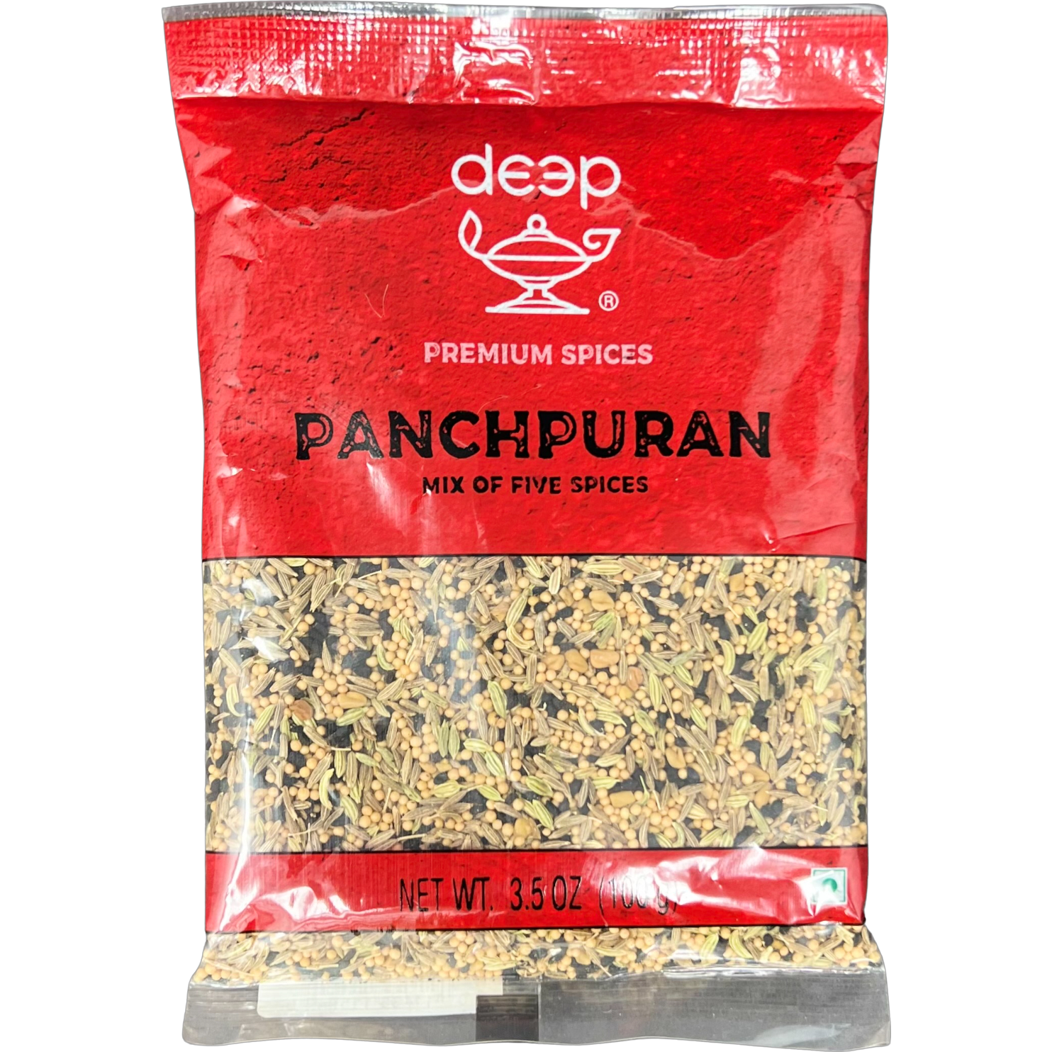 Pack of 4 - Deep Panchpuran - 100 Gm (3.5 Oz)