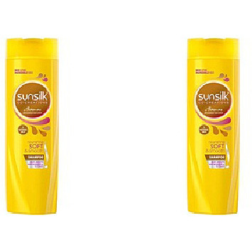 Pack of 2 - Sunsilk Shampoo Nourishing Soft & Smooth - 360 Ml (12.17 Fl Oz)