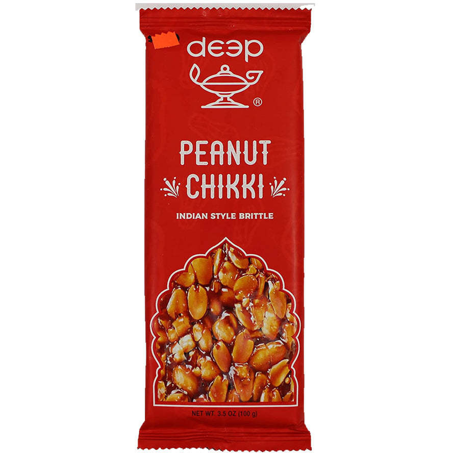 Pack of 2 - Deep Peanut Chikki - 100 Gm (3.5 Oz)