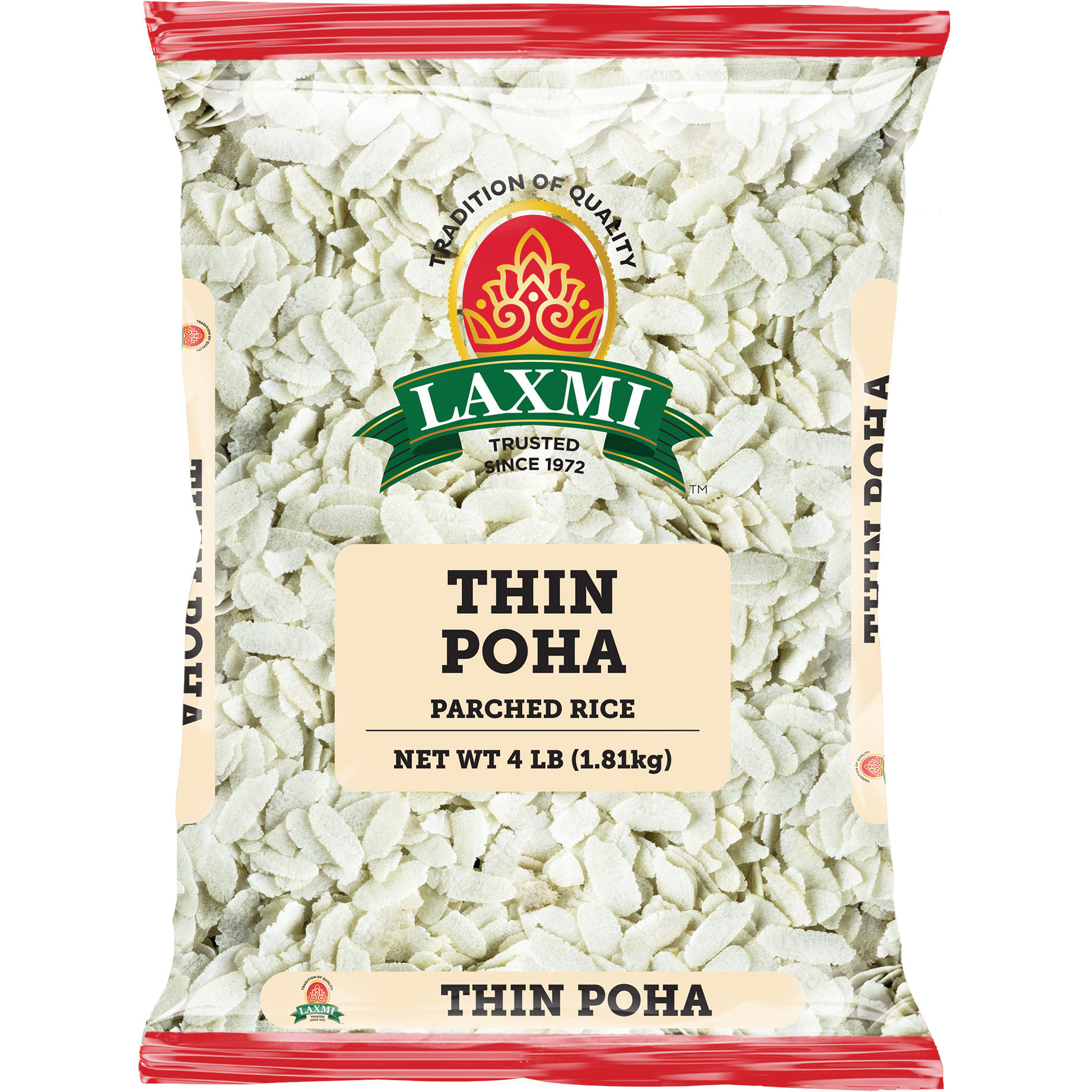 Pack of 2 - Laxmi Thin Poha - 4 Lb (1.81 Kg)