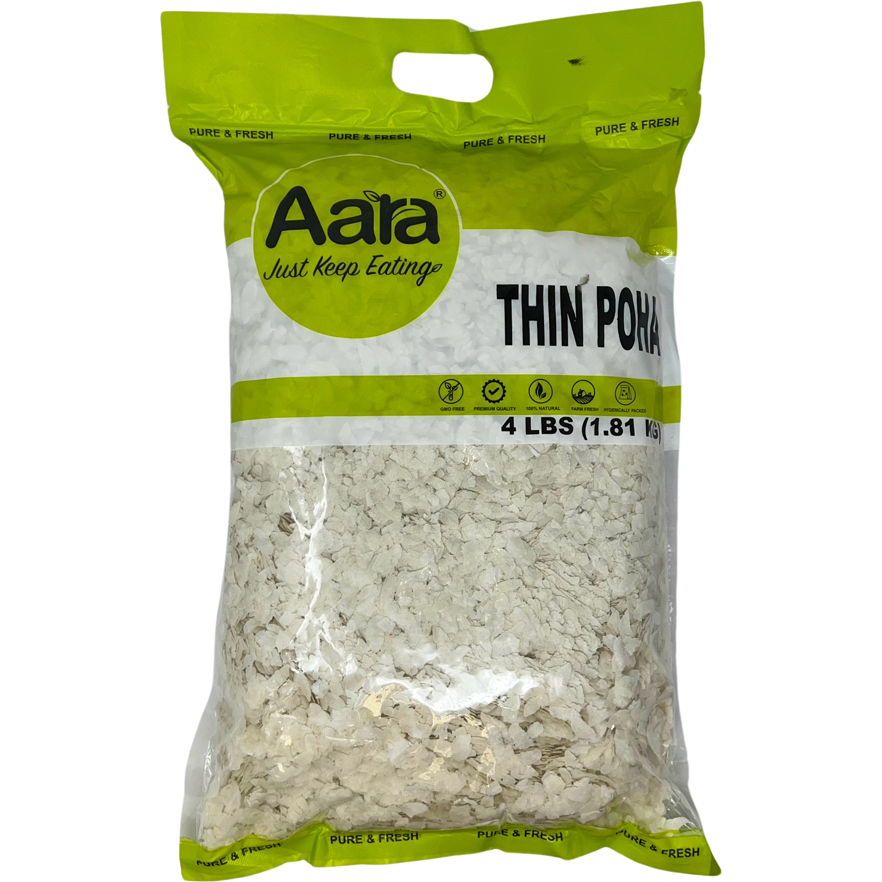 Pack of 2 - Aara Thin Poha - 4 Lb (1.81 Kg)