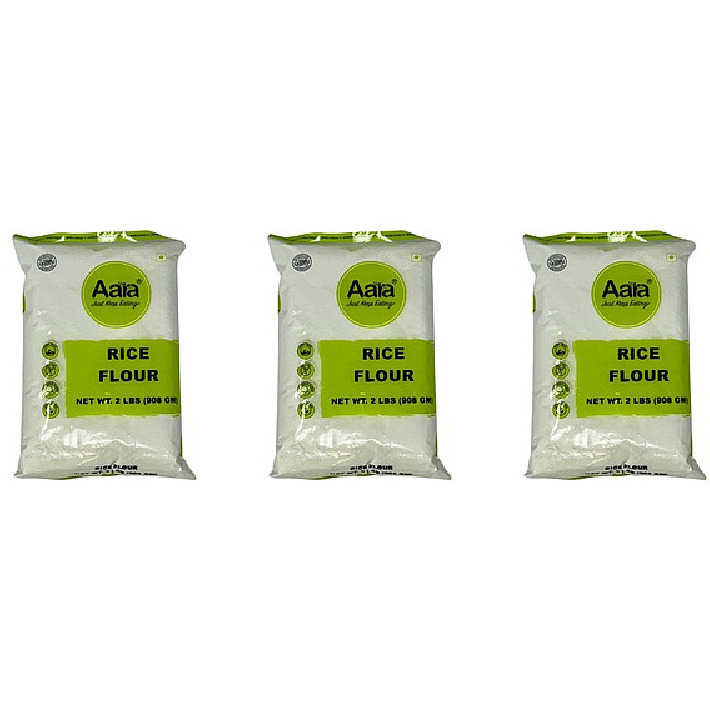 Pack of 3 - Aara Rice Flour - 908 Gm (2 Lb)