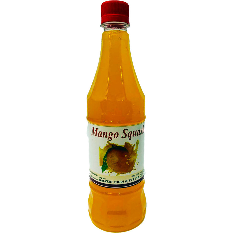 Pack of 4 - Kalvert's Mango Squash - 700 Ml (23.5 Oz)