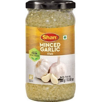 Pack of 4 - Shan Minced Garlic Paste - 300 Gm (10.58 Oz)