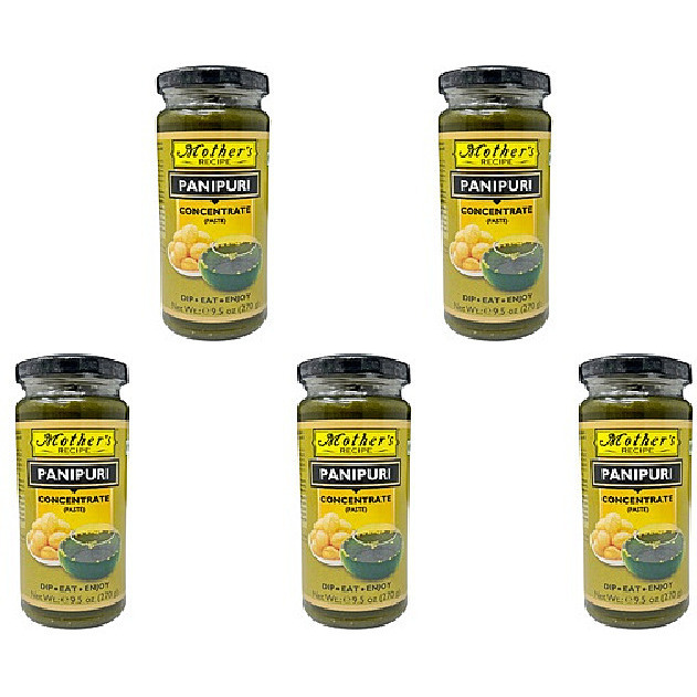 Pack of 5 - Mother's Recipe Panipuri Concentrate - 270 Gm (9.5 Oz)