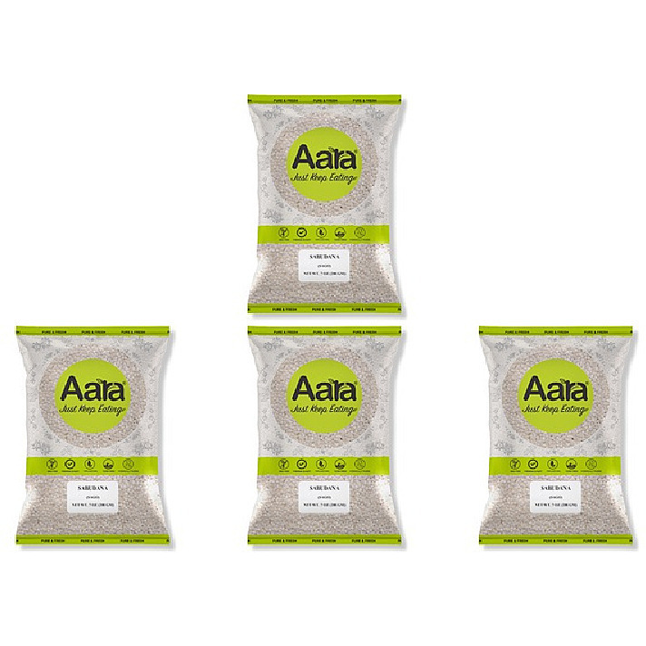 Pack of 4 - Aara Sabudana Sago - 200 Gm (7 Oz)