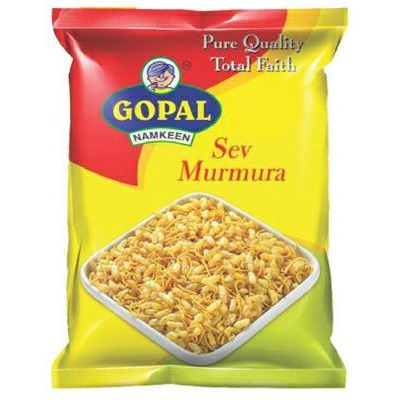 Pack of 5 - Gopal Namkeen Sev Murmura - 500 Gm (1.1 Lb)