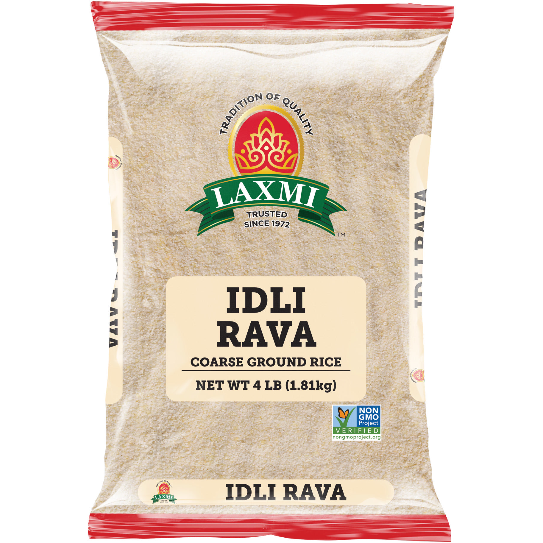 Pack of 3 - Laxmi Idli Rava - 4 Lb (1.81 Kg)