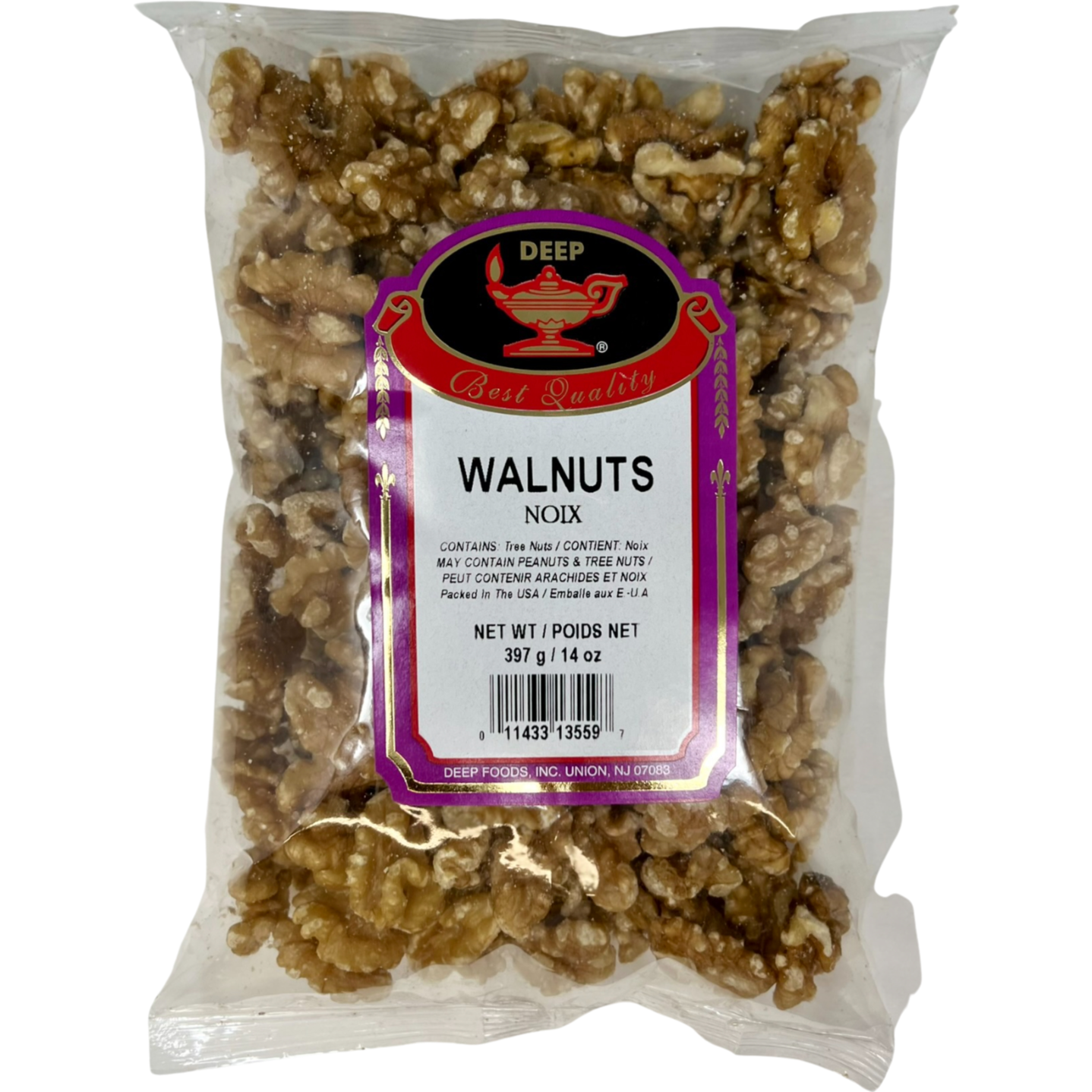 Pack of 4 - Deep Walnuts - 14 Oz (397 Gm)