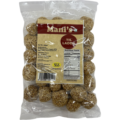 Pack of 2 - Mani's Til Ladoo - 200 Gm (6 Oz)