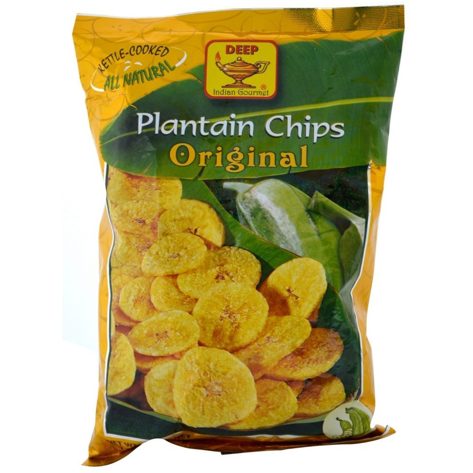 Pack of 5 - Deep Round Plantain Chips - 340 Gm (12 Oz)