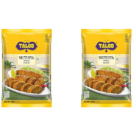 Pack of 2 - Talod Muthiya Flour - 500 Gm (1.1 Lb)