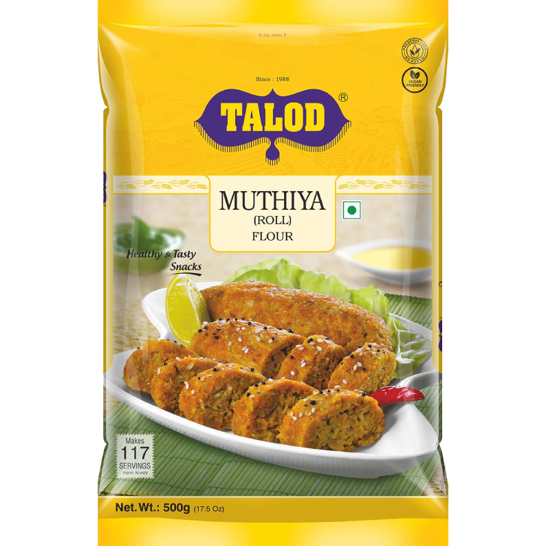 Pack of 2 - Talod Muthiya Flour - 500 Gm (1.1 Lb)