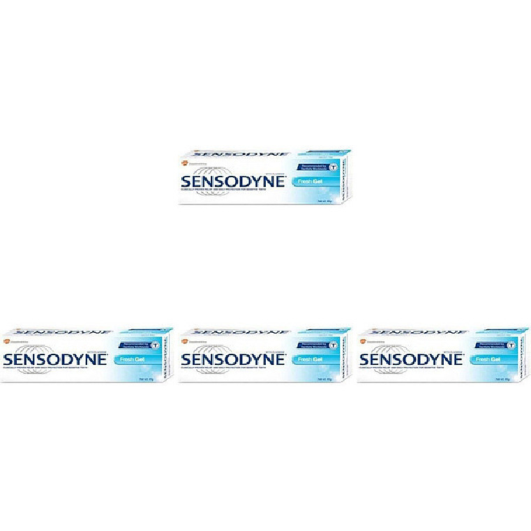 Pack of 4 - Sensodyne Fresh Gel Toothpaste - 75 Gm (2.64 Oz)