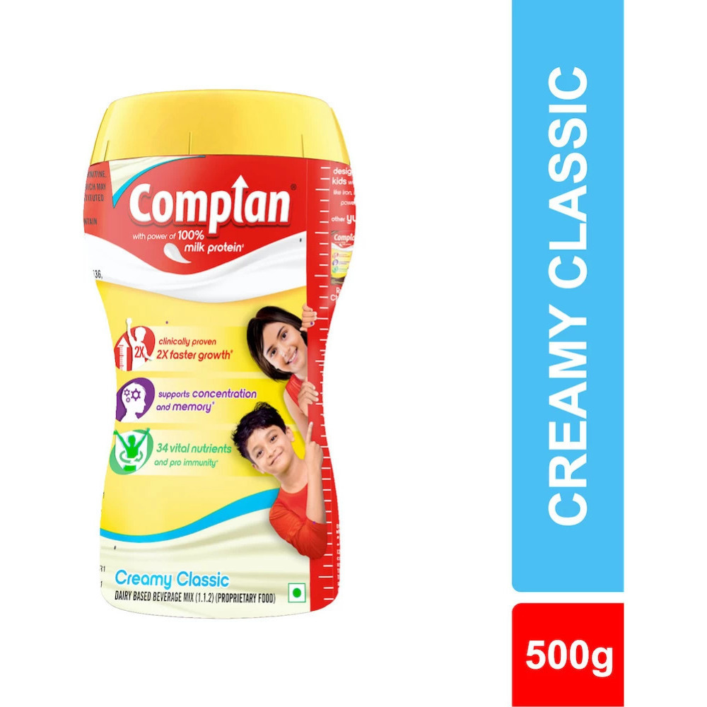Pack of 3 - Complan Creamy Classic - 500 Gm (17.63 Oz)