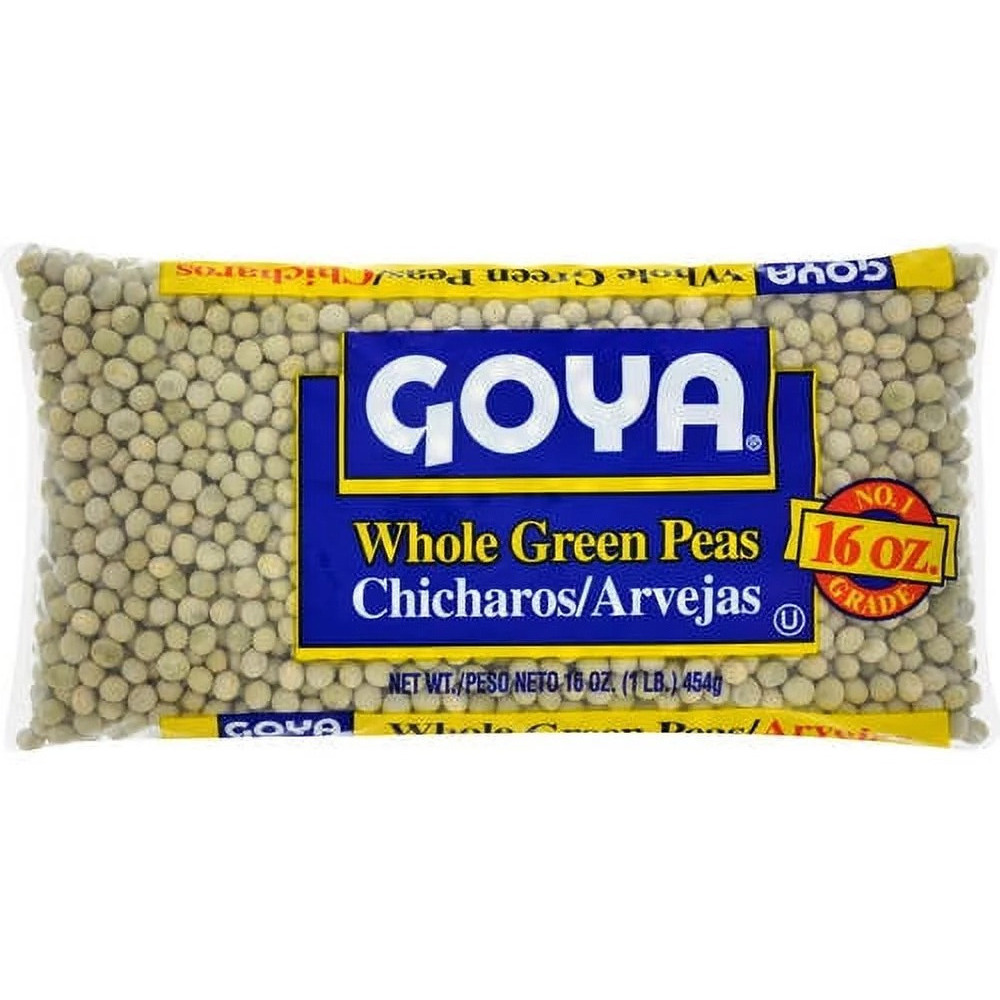 Pack of 3 - Goya Whole Green Peas - 1 Lb (454 Gm)