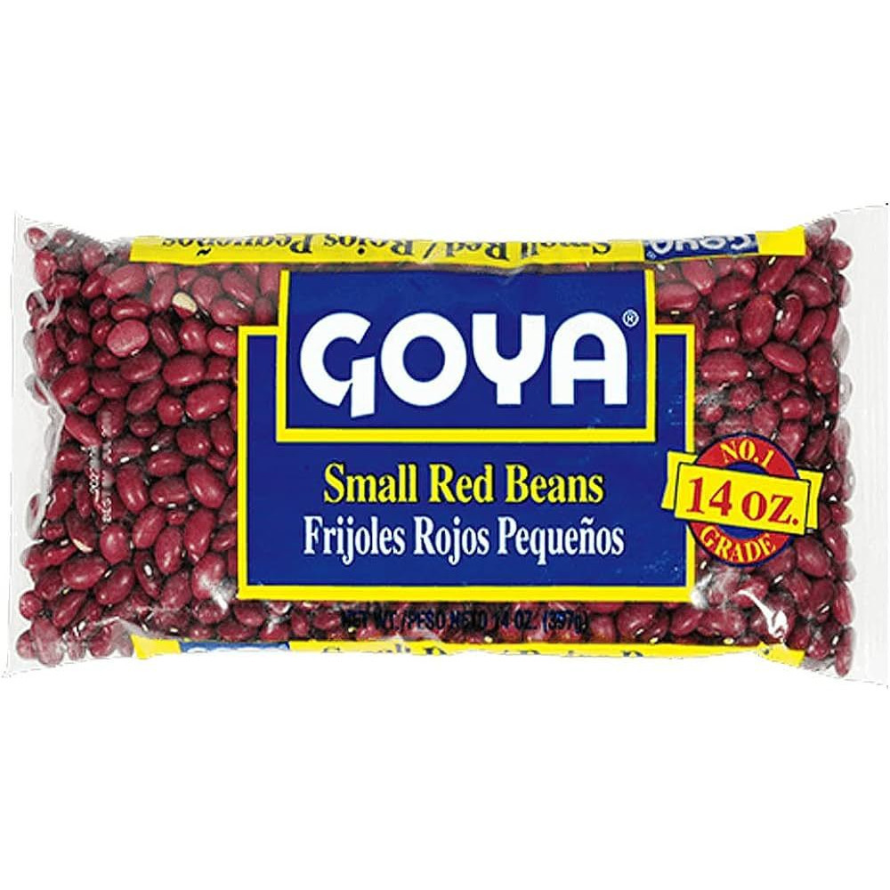 Pack of 4 - Goya Small Red Beans - 1 Lb (454 Gm)