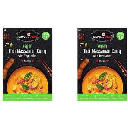 Pack of 2 - Jewel Of Asia Vegan Thai Massaman Curry With Vegetables - 300 Gm (10.58 Oz)