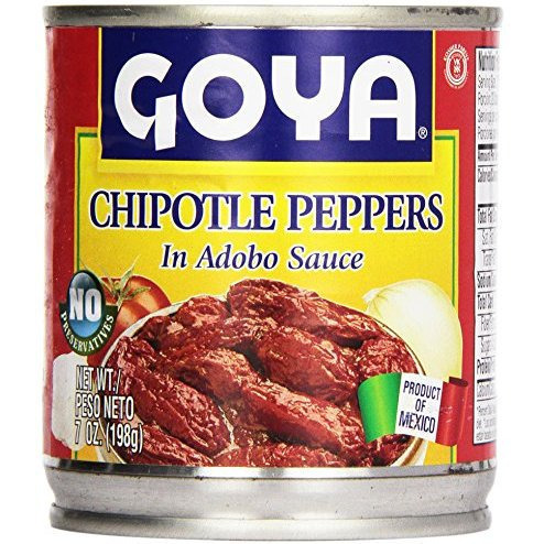 Pack of 5 - Goya Chipotle Peppers - 7 Oz (198 Gm)