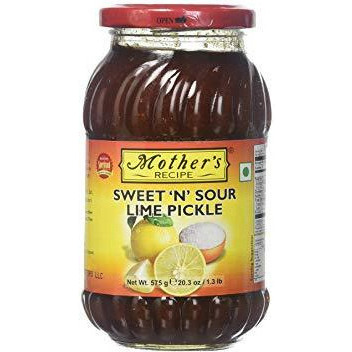 Pack of 5 - Mother's Recipe Sweet Lime Pickle - 575 Gm (20.3 Oz)