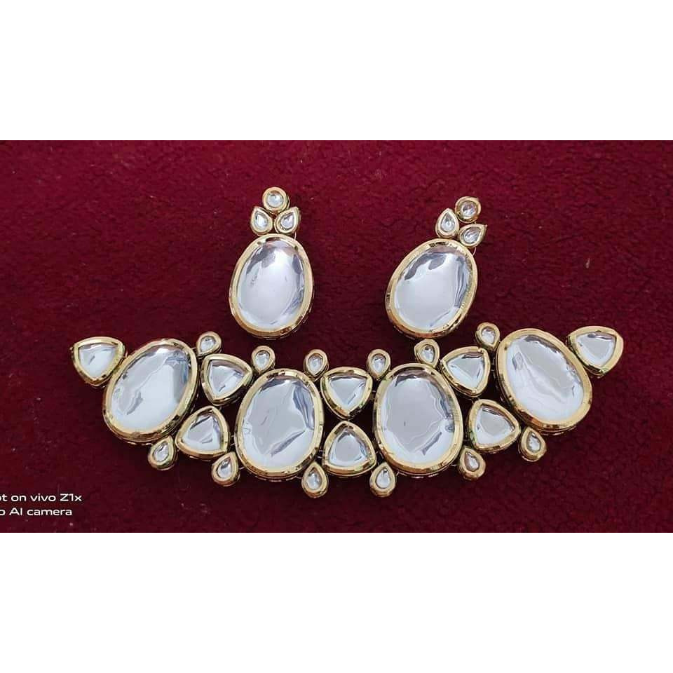 Kundan Choker Set and Earring Indian Jewellery