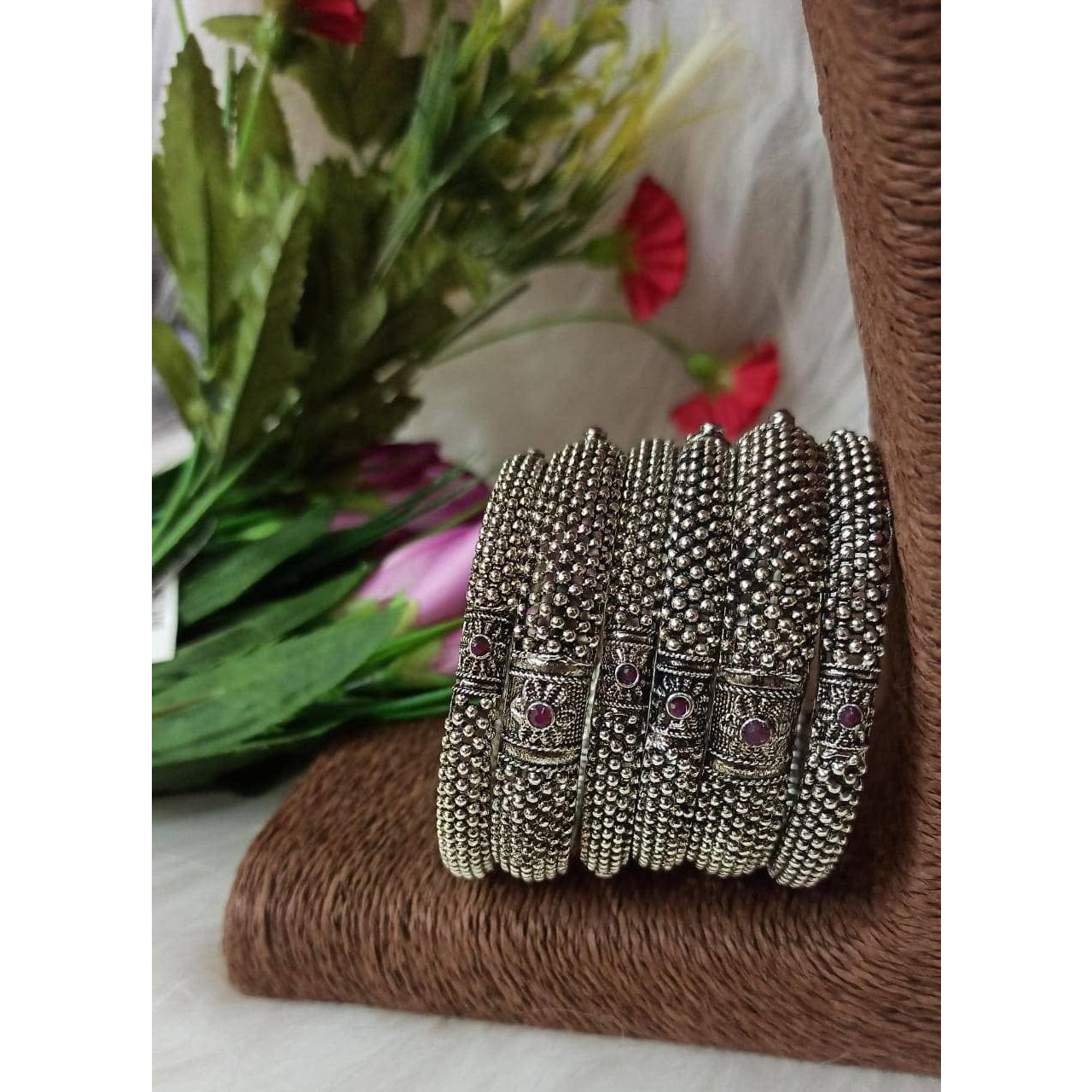 Elevate your traditional look with this stunning Oxidized Matha Patti for Women. Handcrafted with intricate design, this matha patti showcases a unique oxidized finish for a touch of sophistication. Lightweight and comfortable, it's the perfect accessory for any traditional or fusion outfit. Make a statement with this beautiful matha patti and turn heads wherever you go.An eye-catching Matha Patti that will give you additional excuses to dress up this festive season. Style this pretty piece for