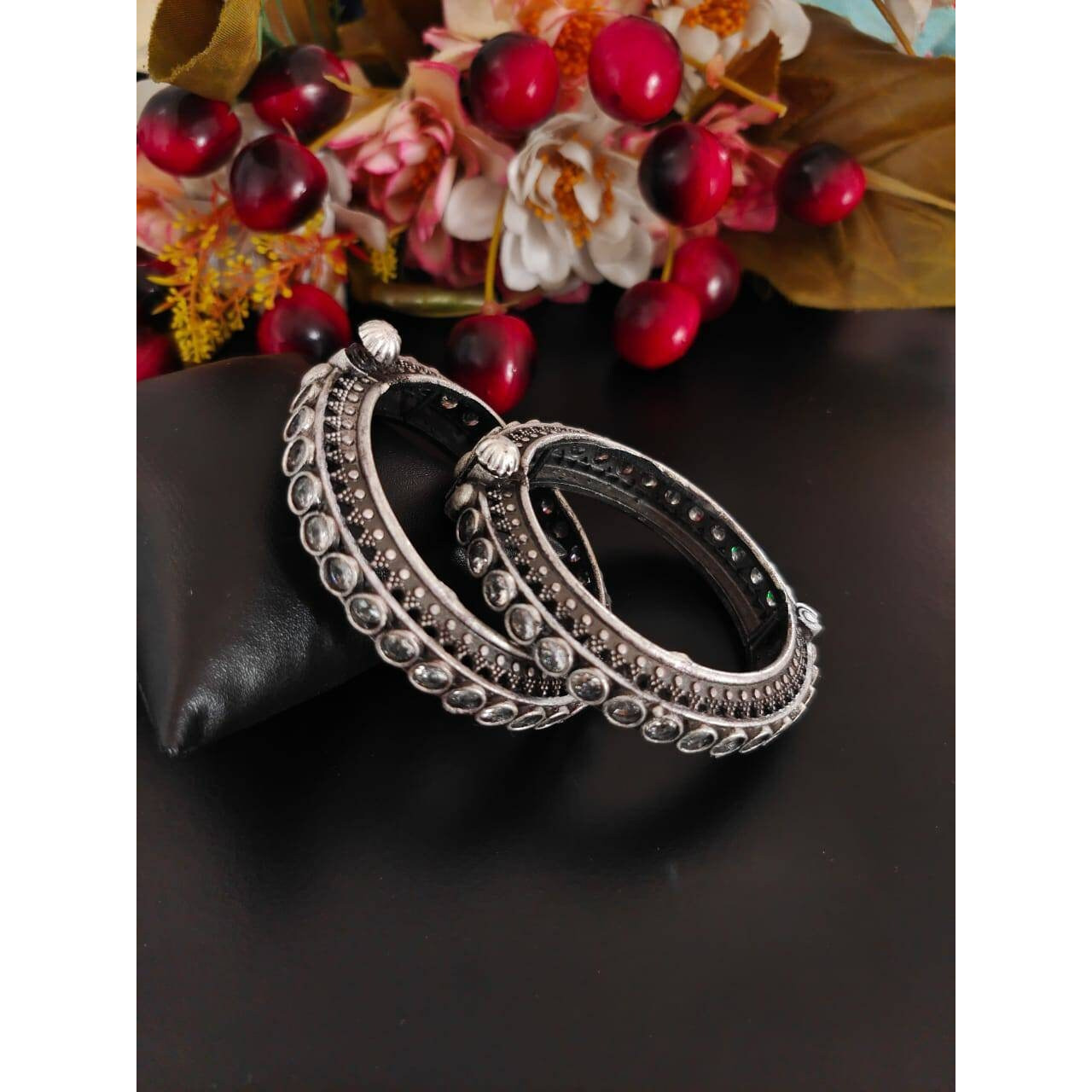 This Exquisite And Elegant Pair Of Earrings Will Add Beauty To Your Ensembles. Pair These Intricate Earrings With Your Outfit To Craft A Precious Look In No Time At All. If You Are Looking For A Earring That Will Turn Heads Then Pair This Earring With Your Attire. Wear It During This Festival Time. Make Your Moment Memorable With This Awesome Range Of Affordable Fashion Jewellery By???? Vastrabhushan.Premium quality.