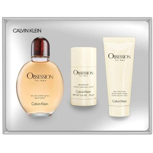 Obsession 3 Piece Gift Set by Calvin Klein for Men