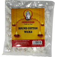 Shraddha Round Cotton Wicks - 19 Gm (0.6 Oz)