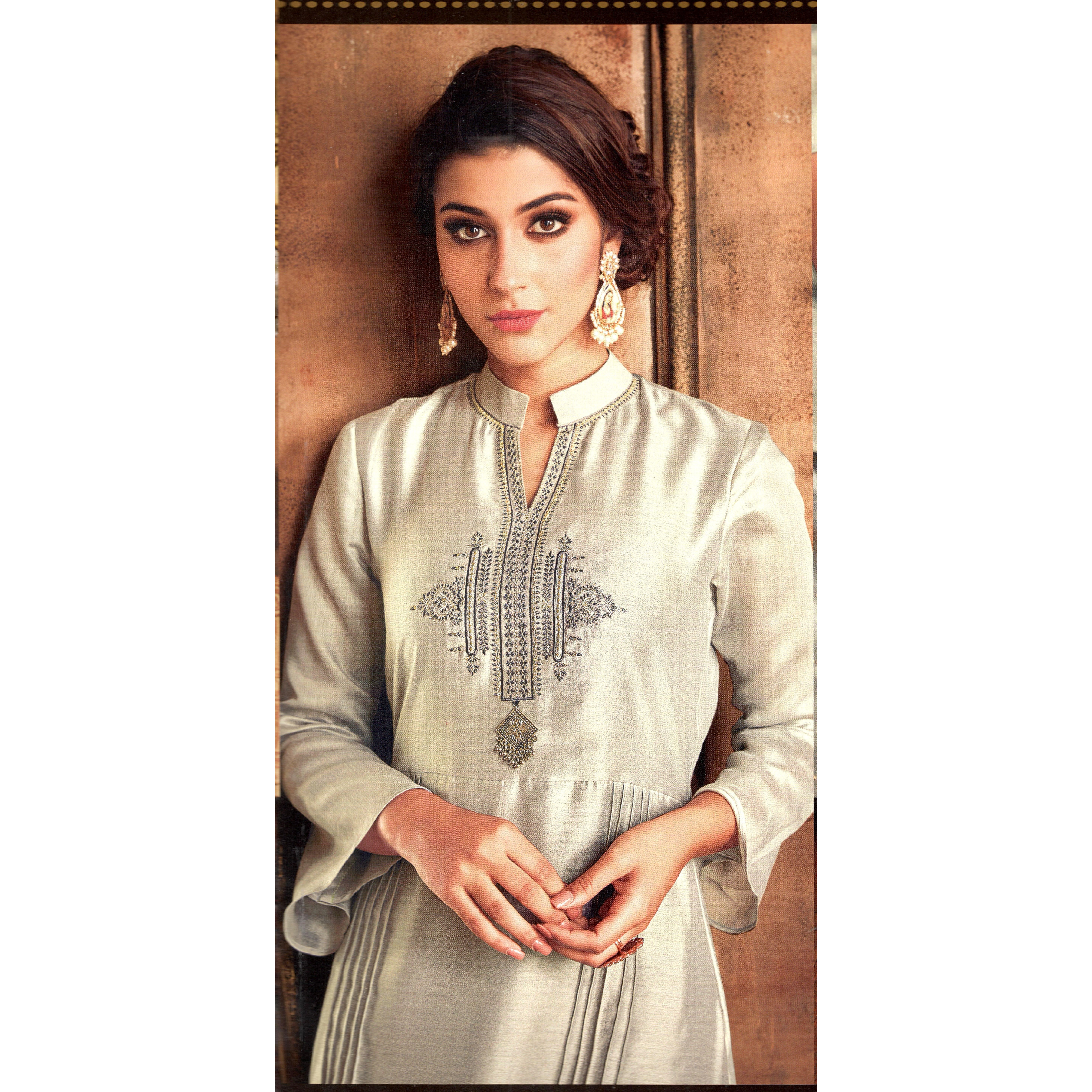 MAHATI Silk Kurti Palazzo Suits