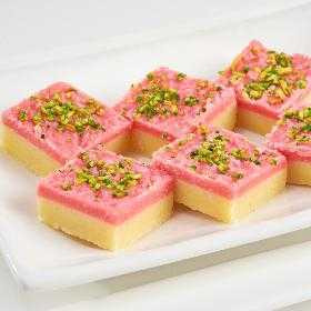 Mithaas Rose Khoya Burfi - 1 Lb