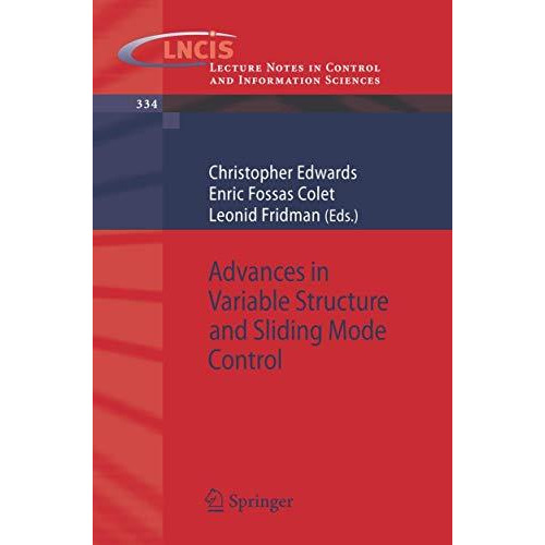 Advances in Variable Structure and Sliding Mode Control [Paperback]