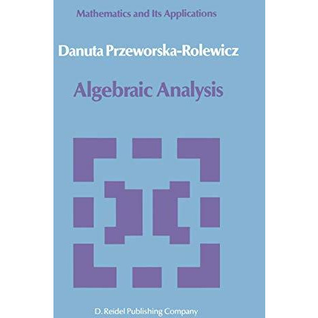 Algebraic Analysis [Paperback]