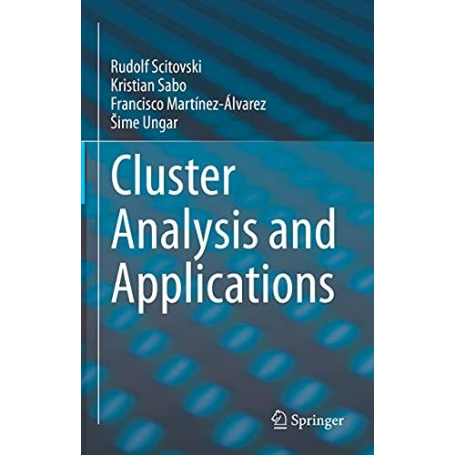 Cluster Analysis and Applications [Hardcover]