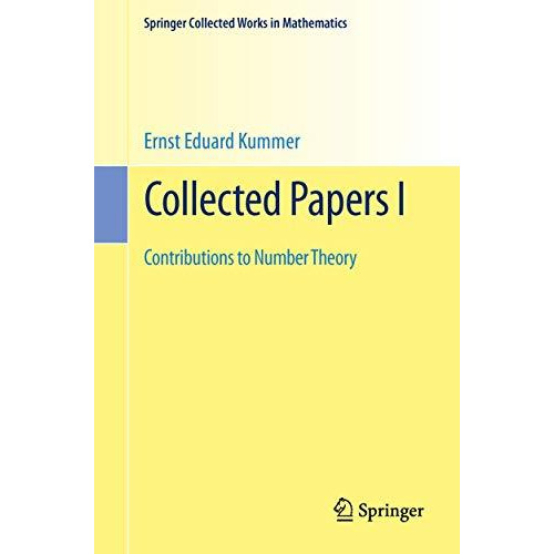 Collected Papers I: Contributions to Number Theory [Paperback]