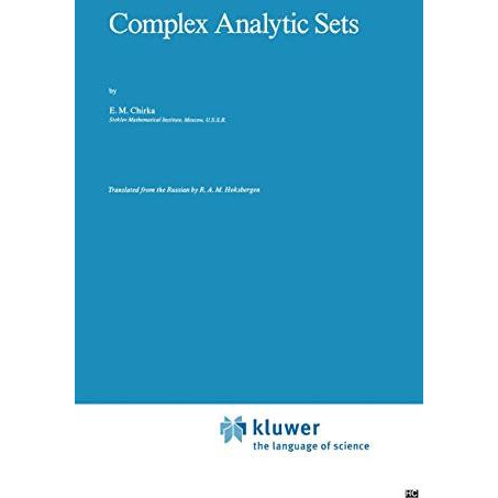 Complex Analytic Sets [Hardcover]