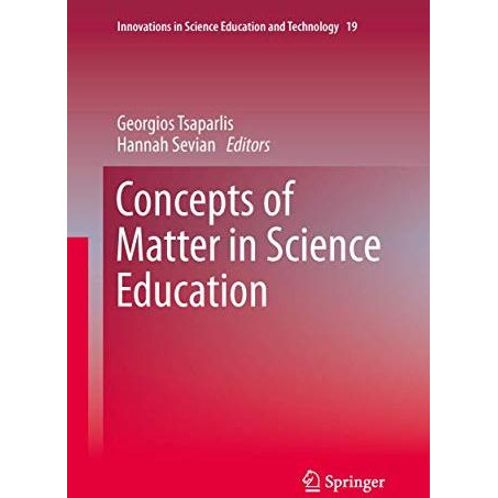 Concepts of Matter in Science Education [Paperback]