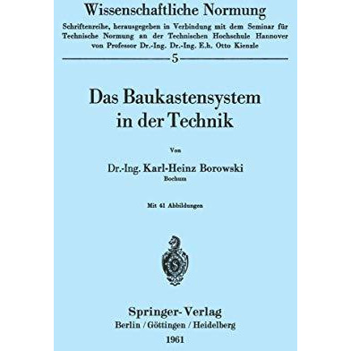 Das Baukastensystem in der Technik [Paperback]